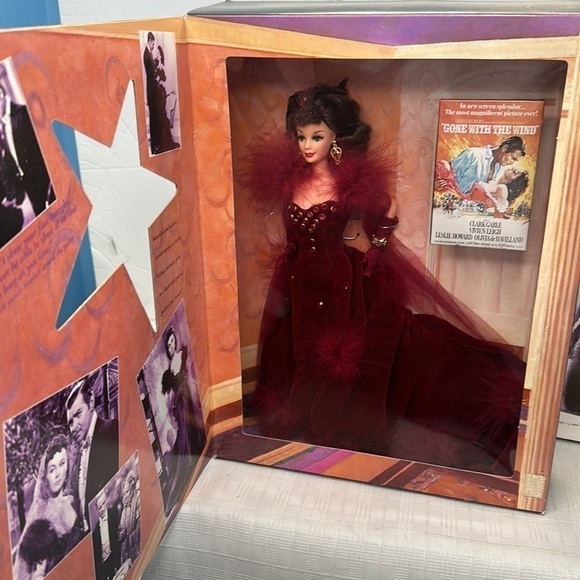 BARBIE AS SCARLETT WITH KEN AS REHETT DOLL COLLECTION - Picture 12 of 13